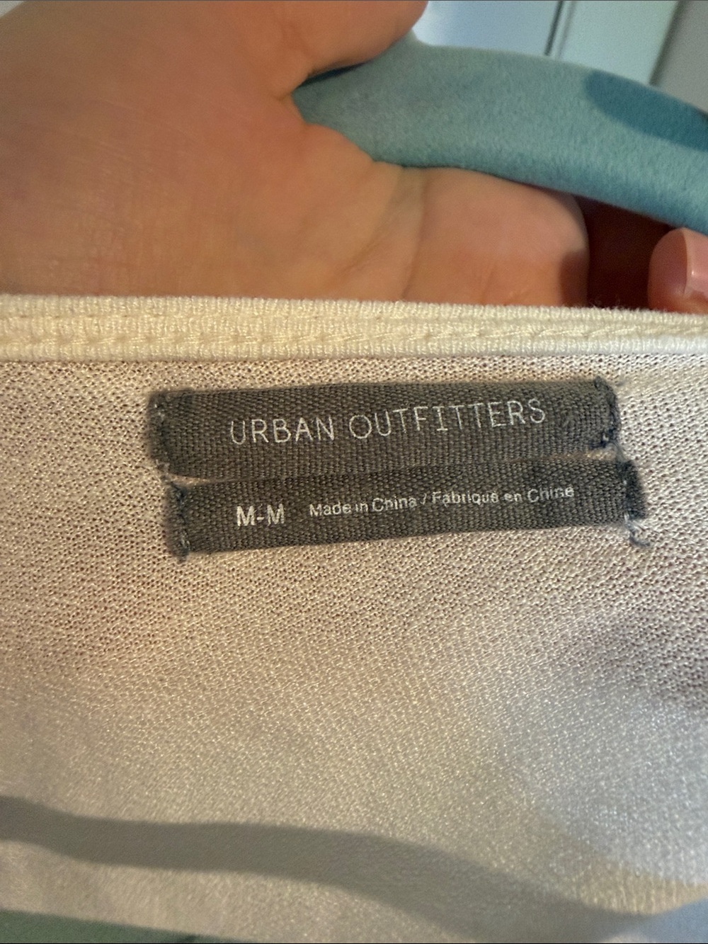 Urban Outfitters Light Cream Ruffled Wrap Cardigan - Picture 3 of 6